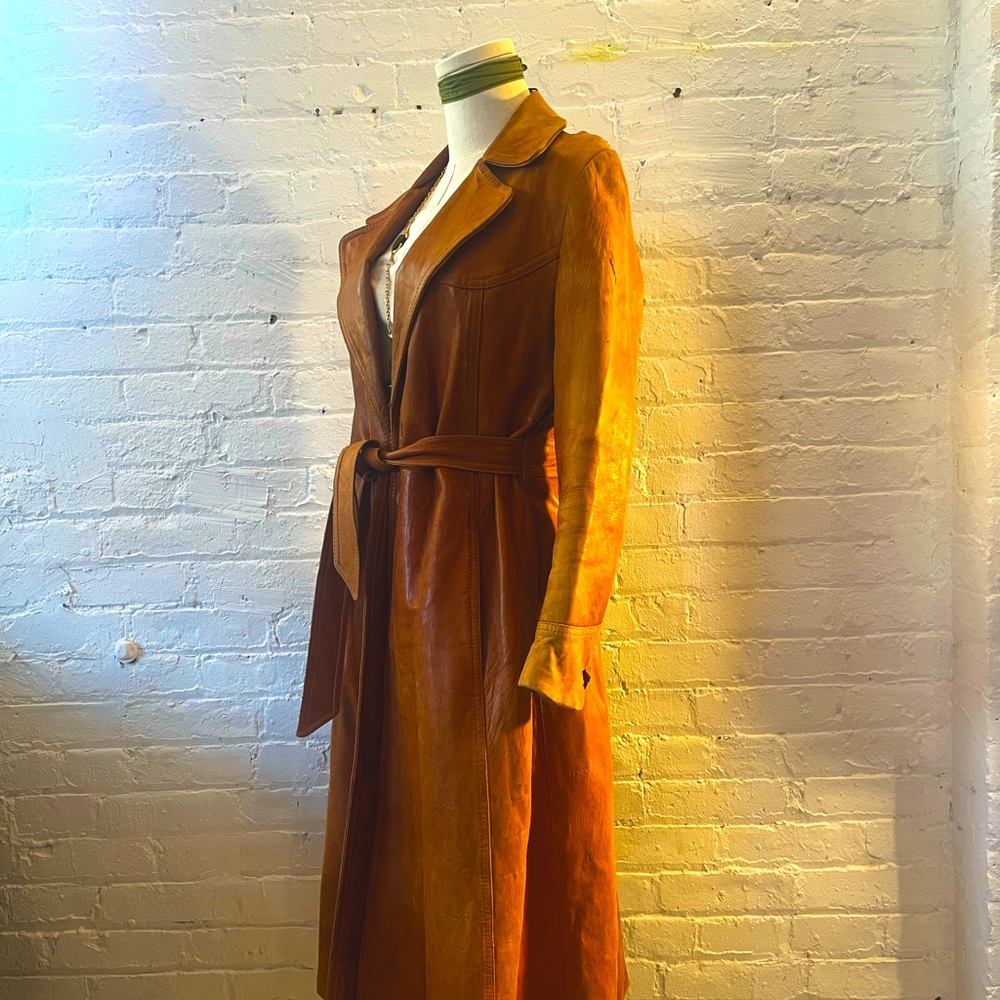 Loved Leather Trench